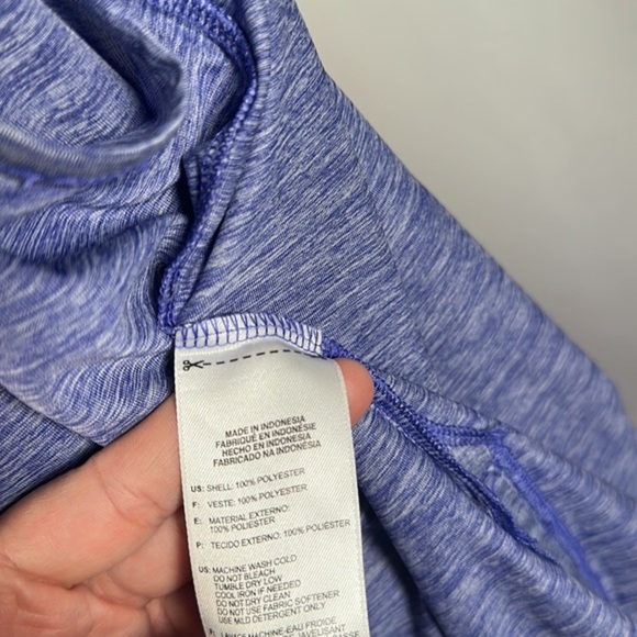 Adidas Heathered Purple Tank Top - Picture 7 of 7